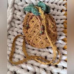Handcrafted Pineapple Crochet Bag